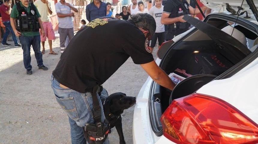 Polisler Didik Didik Uyuşturucu Aradı