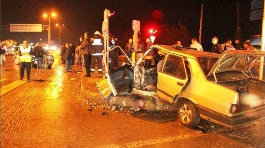 Sakarya&rsquo;da Trafik Kazası