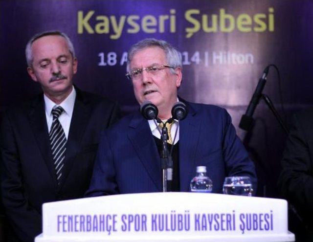 Fenerbahçe Başkanı Yıldırım: 1 Milyon Üye İçin 5 Yıllık Süreç Var