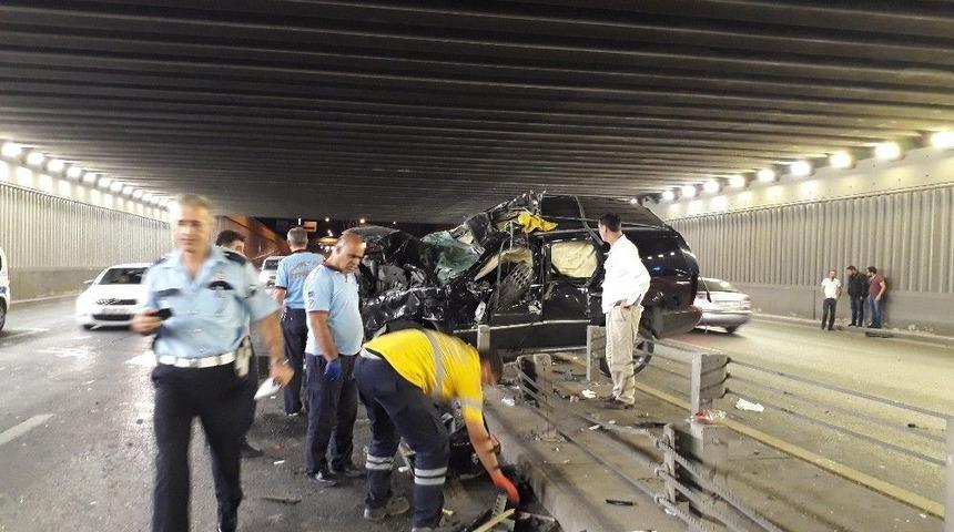 Ankara&rsquo;da Trafik Kazası