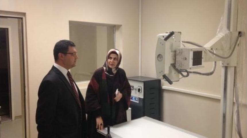 Kaymakam Osman Doğramacı, Hastaneyi Denetledi