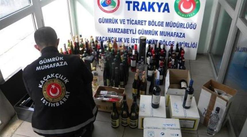 Hamzabeyli&rsquo;De Ka&ccedil;ak Telefon Ve İ&ccedil;ki Operasyonu