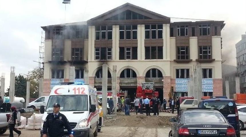 Obb Binasında Yangın Paniği