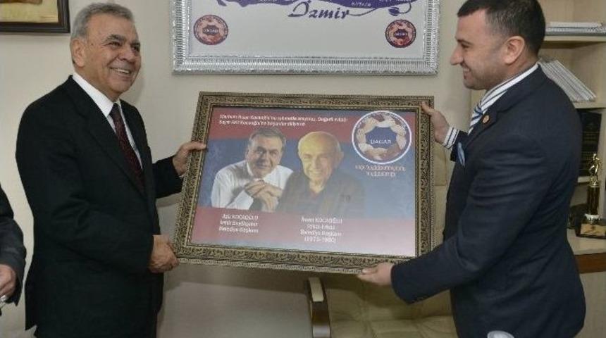 Başkan Kocaoğlu&rsquo;nu Duygulandıran Tablo