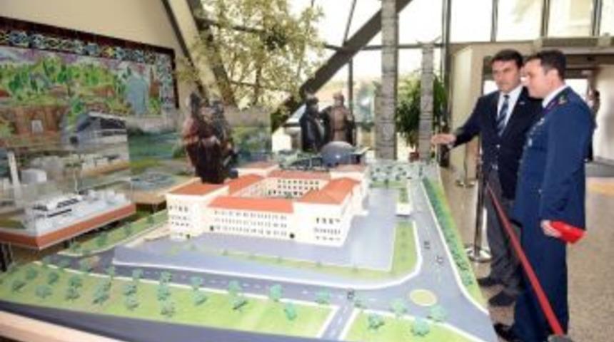 Komutandan Başkan D&uuml;ndar&rsquo;a Ziyaret