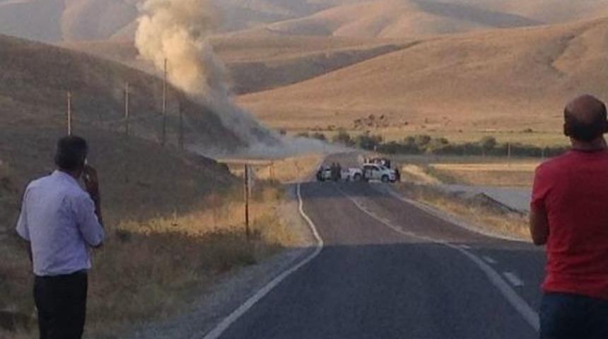 Y&uuml;ksekova'da Pkk'nın Yola Tuzakladığı Patlayıcı Imha Edildi