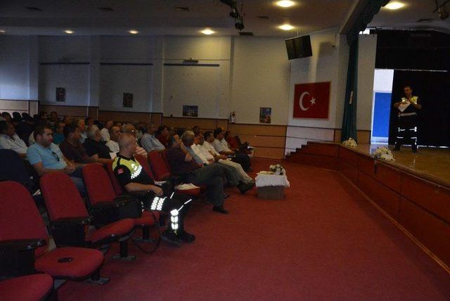 Aliağa’da Servis Sürücülerine Eğitim