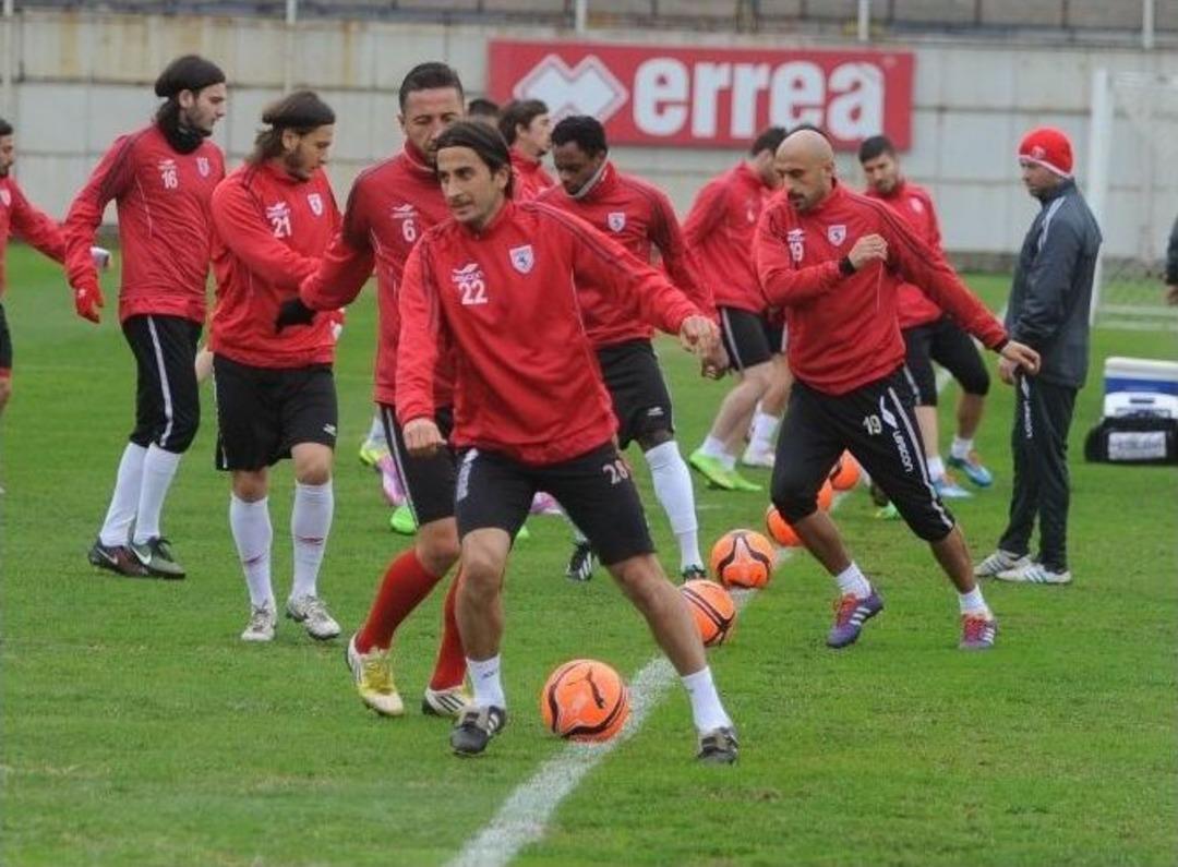 Samsunspor Taktik &Ccedil;alıştı