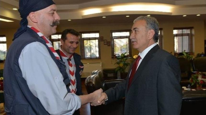 Tif Başkanı Subaşı&rsquo;ndan Vali B&uuml;y&uuml;k&rsquo;e Ziyaret