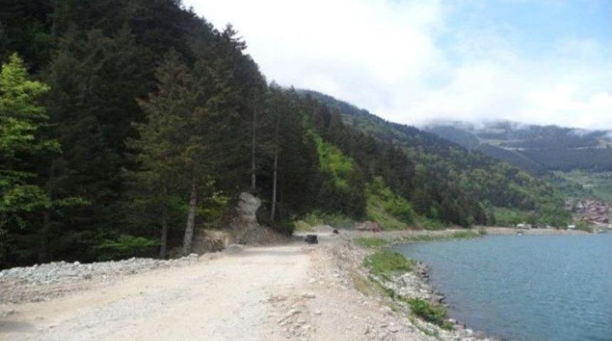 Uzung&ouml;l&rsquo;de Peyzaj &Ccedil;alışmaları Devam Ediyor