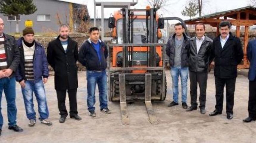 Mahkumlara Forklift Operat&ouml;rl&uuml;ğ&uuml; Eğitimi