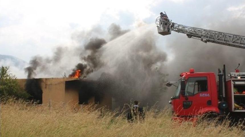 D&ouml;rtyol&rsquo;da Yangın Tatbikatı