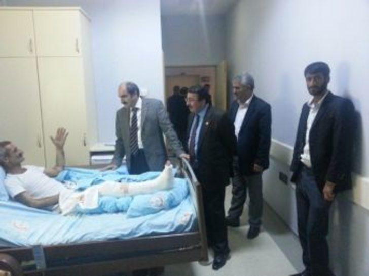 Başkan Soğanda’dan Hasta Ve Hastane Çalışanlarına Ziyaret