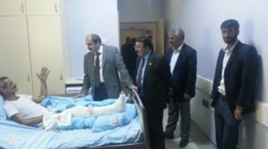 Başkan Soğanda&rsquo;dan Hasta Ve Hastane &Ccedil;alışanlarına Ziyaret