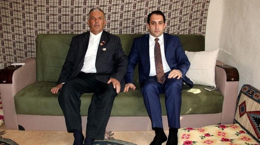 Kaymakam&rsquo;dan Gazi Ailesine Taziye Ziyareti