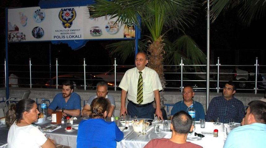 Emniyet M&uuml;d&uuml;r&uuml; Taşcı&rsquo;ya Yemekli Veda