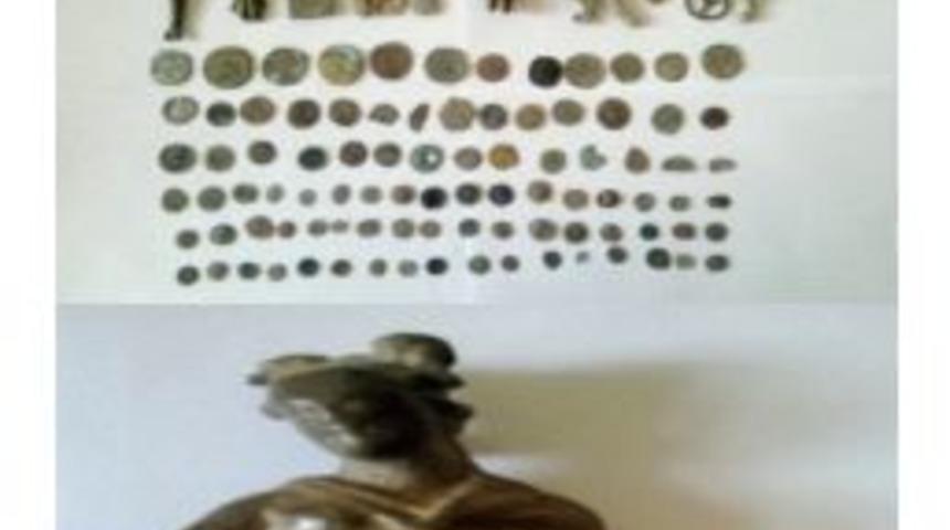 Denizli&rsquo;de Tarihi Eser Operasyonu