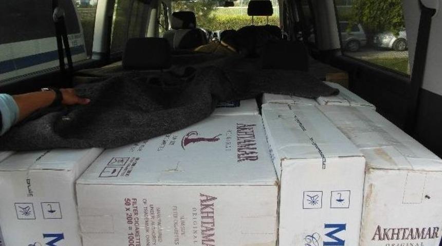 Elazığ&rsquo;da 23 Bin Paket Ka&ccedil;ak Sigara Ele Ge&ccedil;irildi