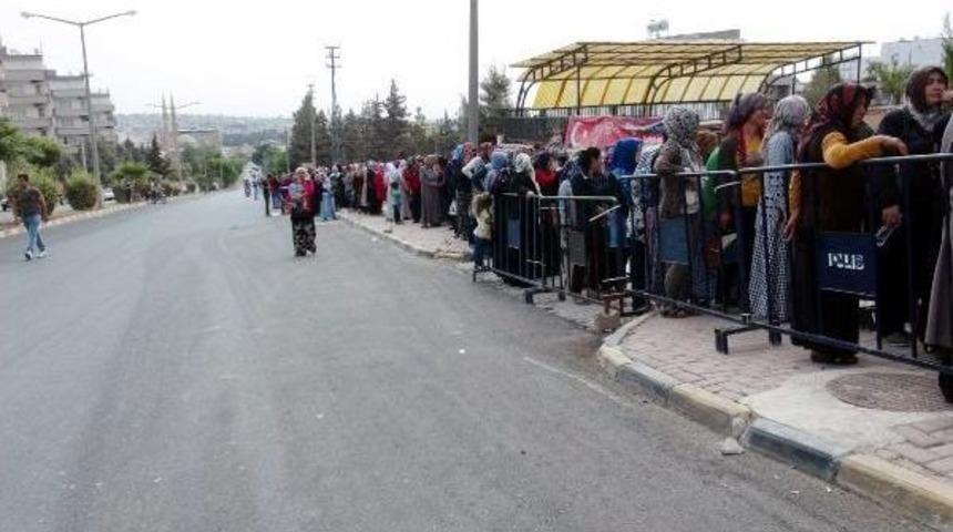 Kilis'te Ge&ccedil;ici Işe Yoğun Başvuru