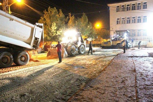 Hani’de Okul Bahçeleri Düzenleniyor