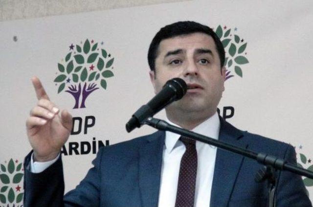 Demirtaş: Gülen Cemaati Özür Dilemeli