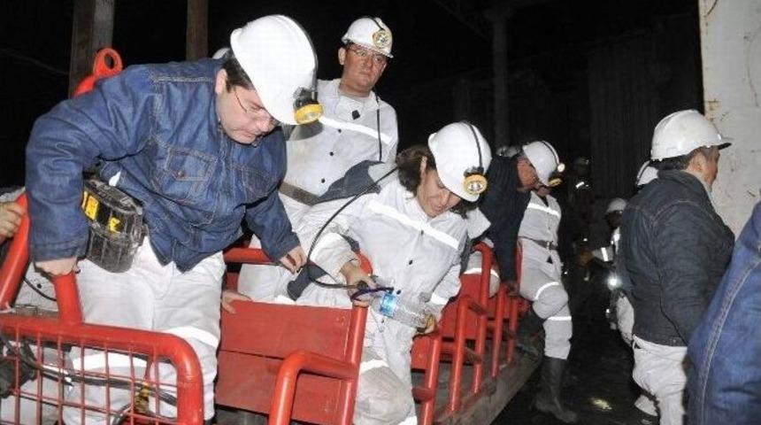 Komisyon &Uuml;yeleri Soma&rsquo;da Kazanın Meydana Geldiği Alana Ulaştı