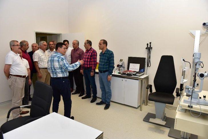 Tütüncü, Belediye Sağlık Merkezi’ni Tanıttı G5