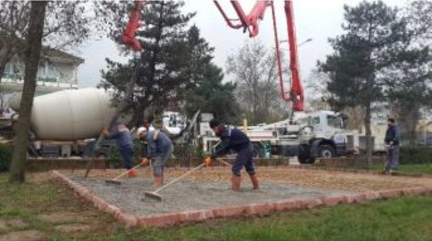 Derbent İstasyon Parkı Revize Ediliyor