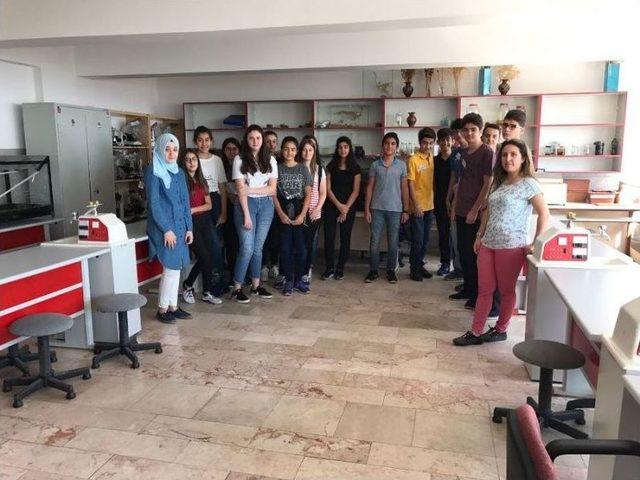 İl Milli Eğitim Müdürü Durmuş, Fen Lisesi Öğrencileriyle Bir Araya Geldi 2