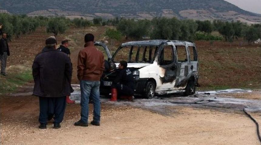 Aracını Arkadaşının Yaktığını İddia Ederek Polise Başvurdu