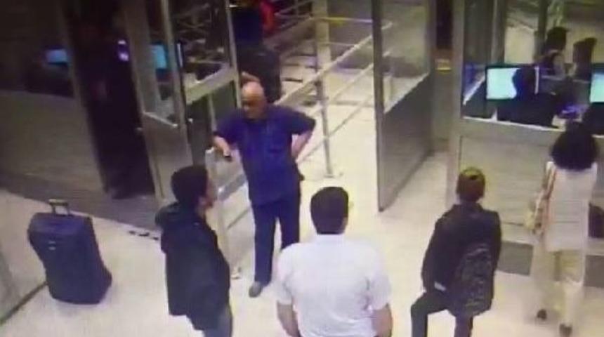 Sınır Kapısında Valizden Kadın &Ccedil;ıktı