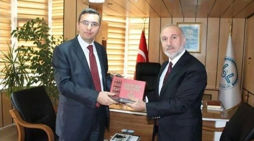 Kaymakam Ke&ccedil;eli&rsquo;den M&uuml;ft&uuml; Keskin&rsquo;e Ziyaret