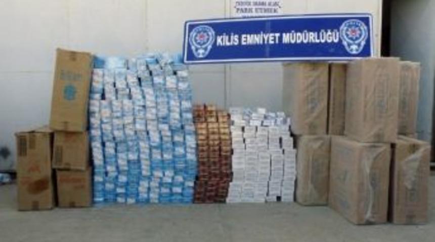 6 Bin 390 Paket Ka&ccedil;ak Sigara Ele Ge&ccedil;irildi