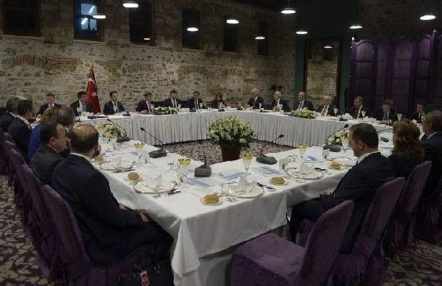 Başbakan dan B-20 &Uuml;yelerine Yemek 3