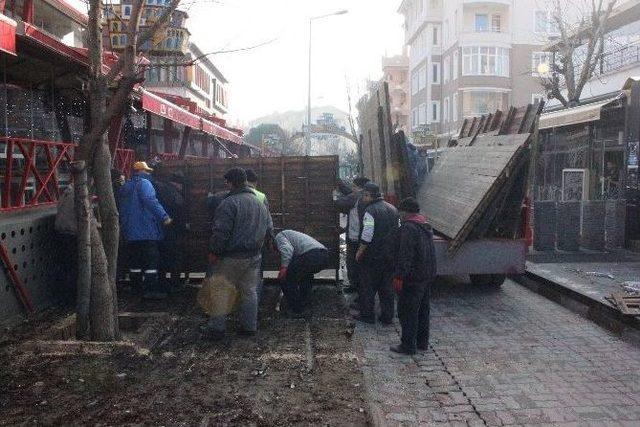 Edirne&rsquo;deki Olaylı Sokakta D&uuml;zenleme 1