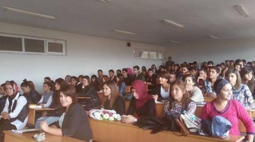 Elmalı Myo&rsquo;da "muhasebe Mesleğinin Vergisel Boyutu" Konulu Seminer D&uuml;zenlendi