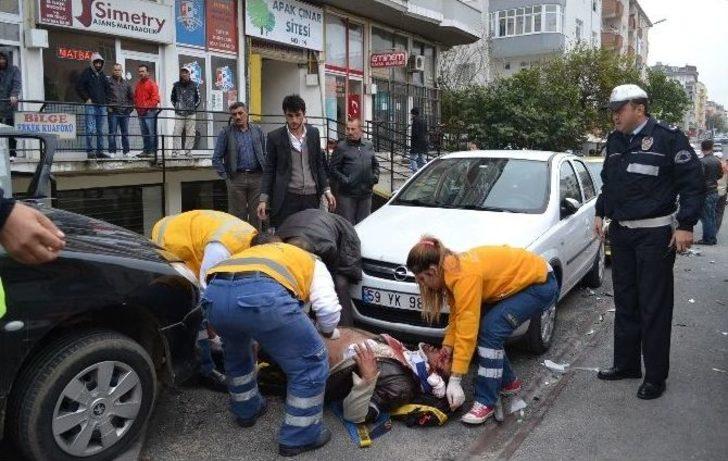 Tekirdağ’da Trafik Kazası: 2 Ağır Yaralı