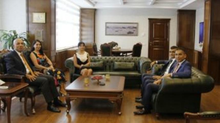 Baro Başkanı Er, Emniyet Müdürü Şahne’yi Ziyaret Etti