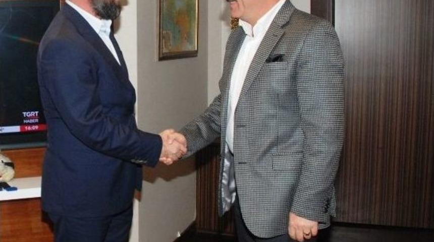 Chp Eski İl&ccedil;e Başkanı Yıldırım&rsquo;dan, Başkan Doğan&rsquo;a Ziyaret