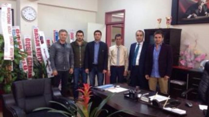 Masiad Y&ouml;neticilerinden İl&ccedil;e Milli Eğitim M&uuml;d&uuml;r&uuml; Sarıdemir&rsquo;e Ziyaret