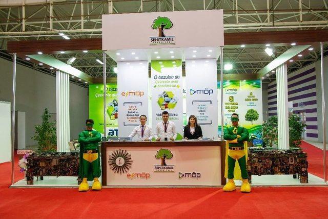 Şehitkamil&rsquo;in &Ccedil;evreci Standı İlgi G&ouml;rd&uuml; 1