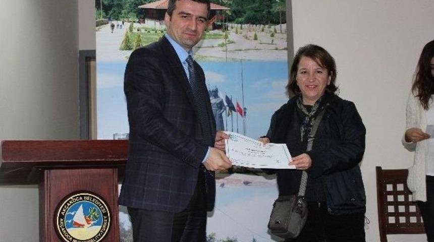 Kosgeb Uygulamalı Girişimcilik Destek Eğitimine Katılanlara Sertifikaları Verildi