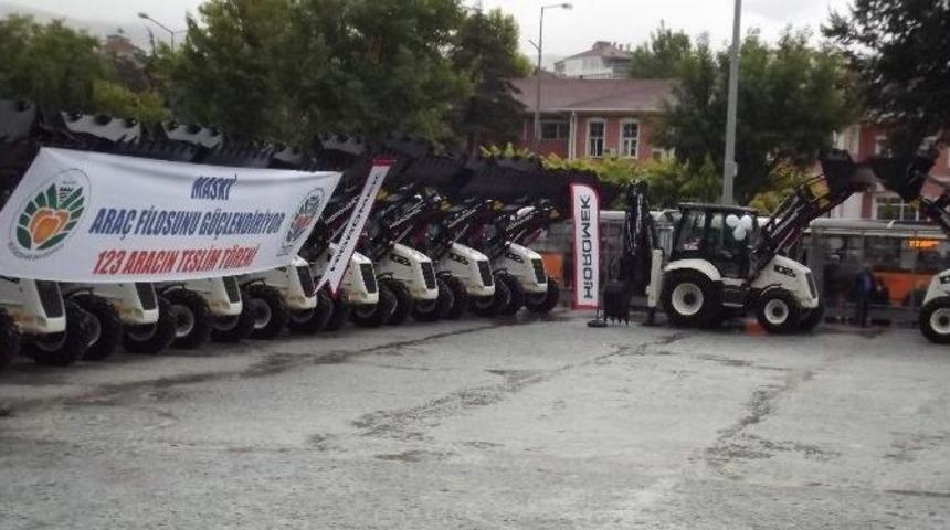 Malatya B&uuml;y&uuml;kşehir Belediyesi Ara&ccedil; Filosuna 123 Takviye