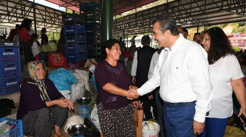 Başkan &Ccedil;etin, Vatandaşla Bir Araya Geldi