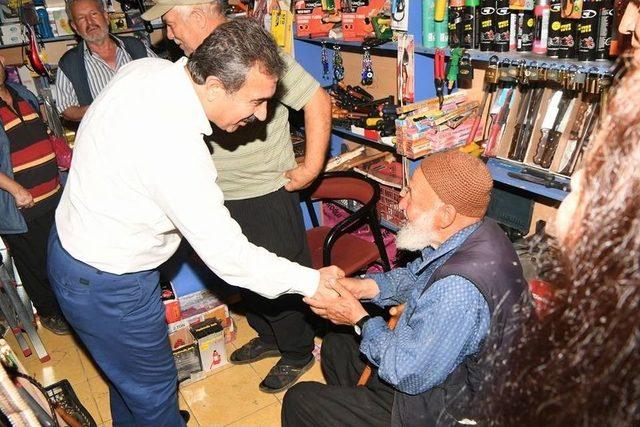 Başkan &Ccedil;etin, Vatandaşla Bir Araya Geldi 1