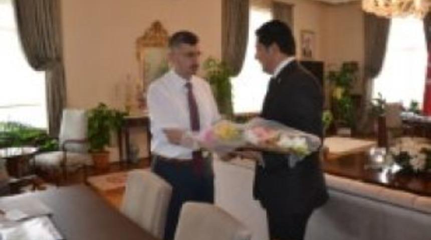 Vali Bektaş'ı ziyaret ettiler