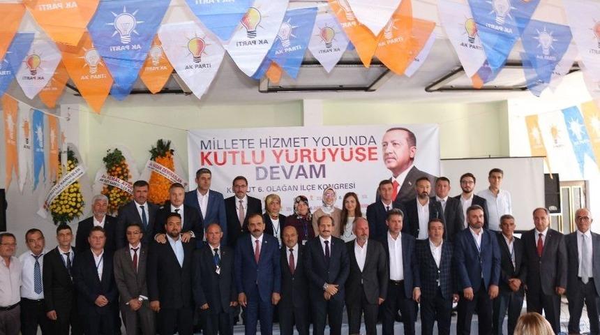 Ak Parti Kepsut İl&ccedil;e Başkanı Yılmaz G&uuml;ven Tazeledi