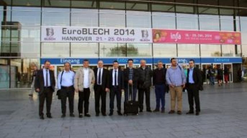 Btso &Uuml;yeleri Euroblech Fuarı&rsquo;nda