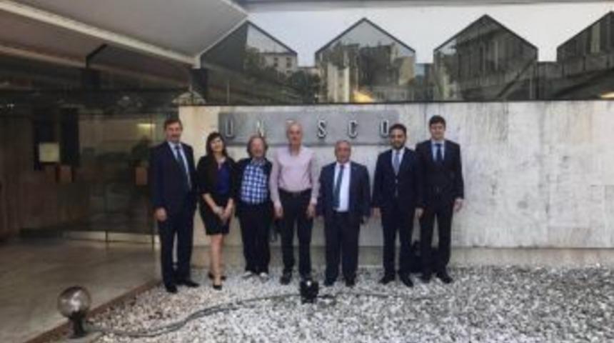 K&uuml;tahya Heyeti &rsquo;unesco Yaratıcı Şehirler Ağı&rsquo; İ&ccedil;in Paris&rsquo;te