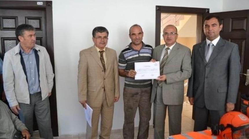 Bozyazı&rsquo;da Orman K&ouml;yl&uuml;leri Sertifikalarını Aldı